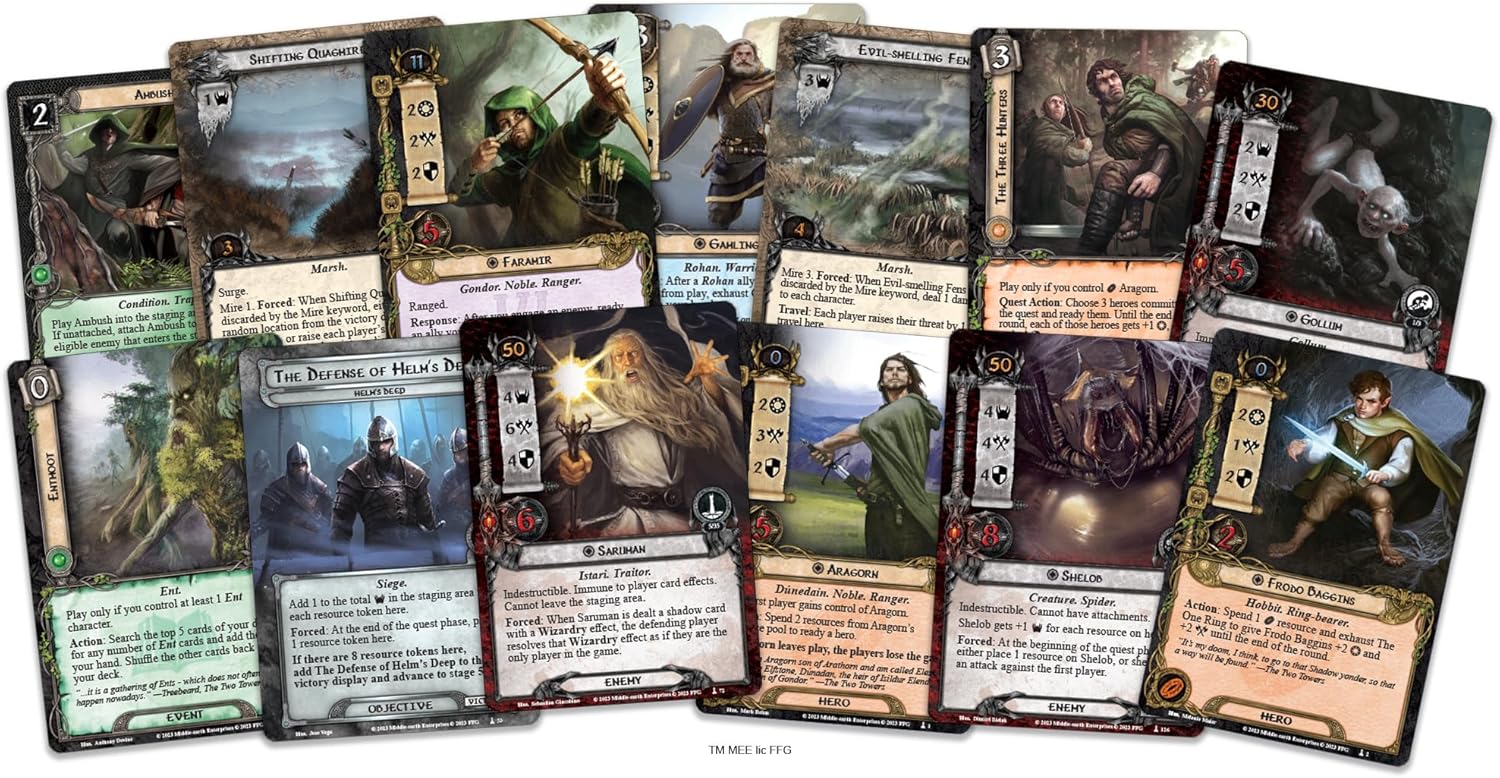 The Lord of the Rings : The Card Game - The Two Towers Saga Expansion